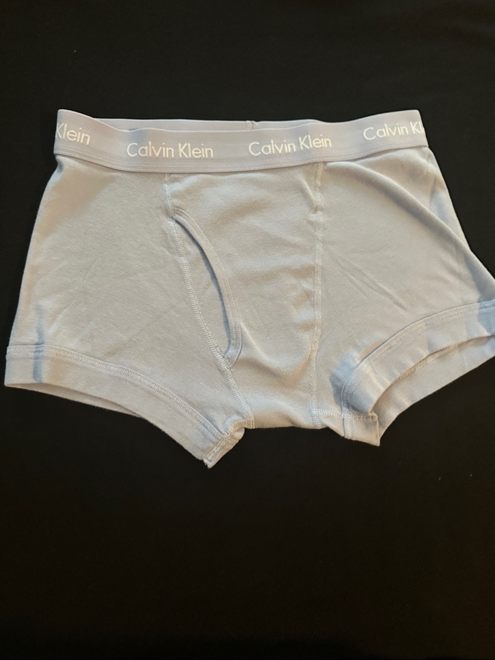 Calvin Klein Light Gray Men's Boxer Briefs with Logo Waistband